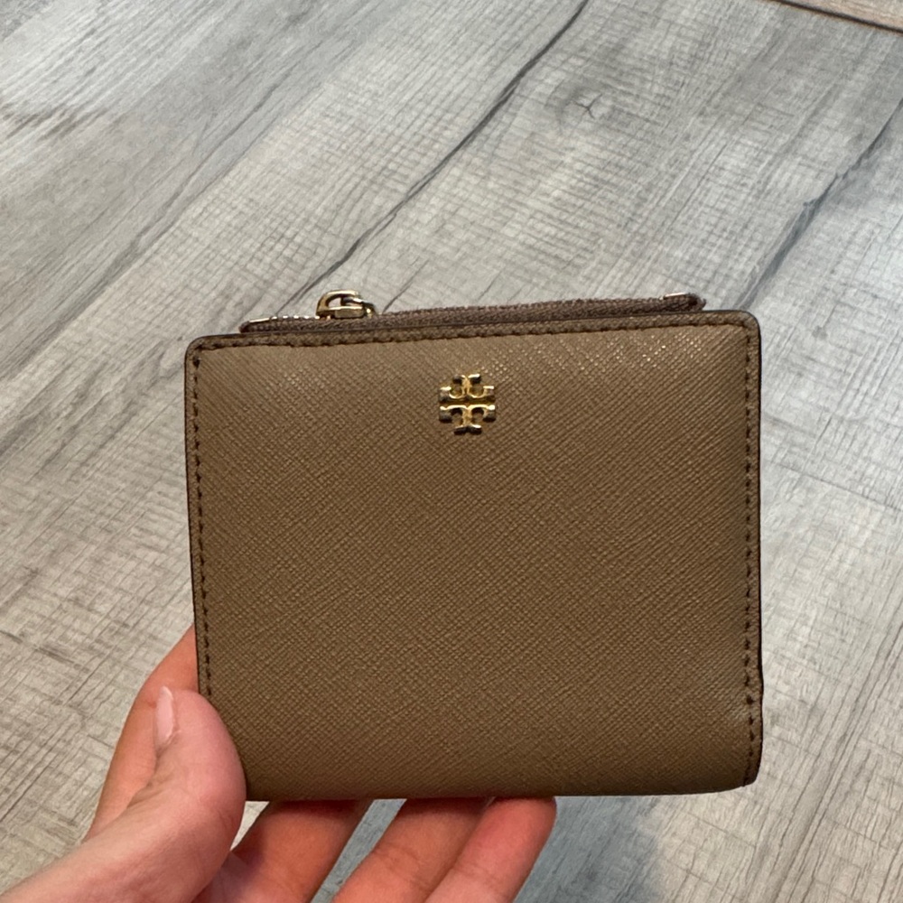 Tory Burch Pewter Wallet